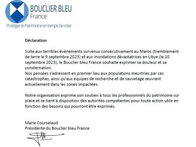 Déclaration - Maroc/Libye septembre 2023
