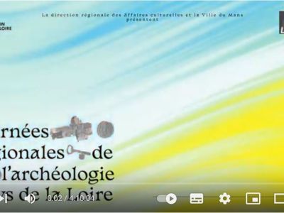 29/03/2023 - Journées régionales de l'archéologie - Pays de la Loire