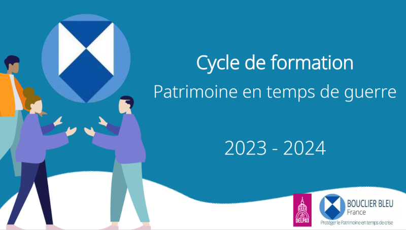 Retrouvez les épisodes de la formation "Patrimoine en temps de guerre" (réservé membres BbF)
